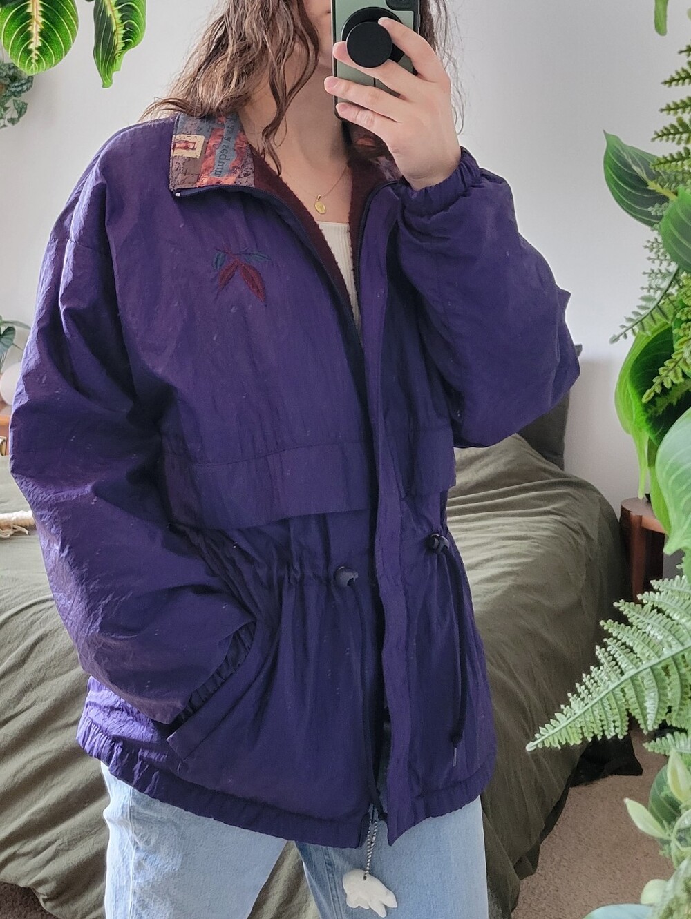 Northern Sun | Cinch Waist Zip Jacket (S) - Made in Canada